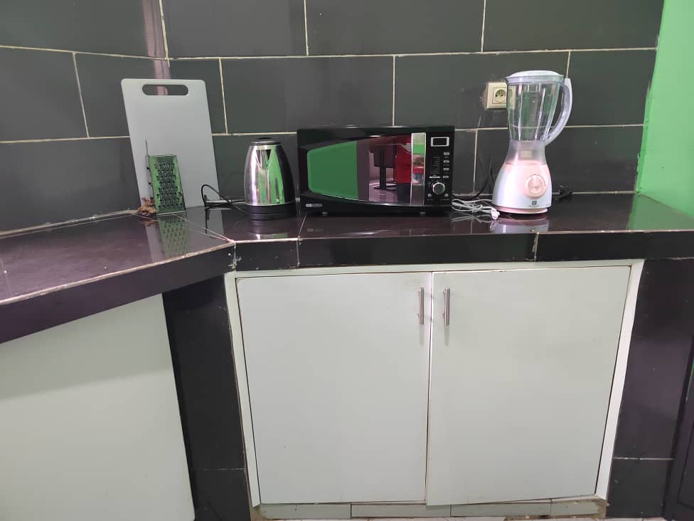 Kitchen at longhos lodge